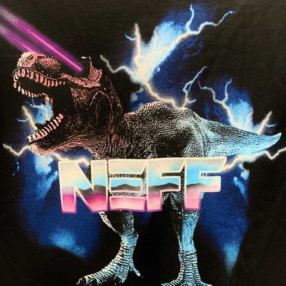 Neff | Retro Laser Dinosaur T-Shirt